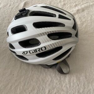 Giro White and Gray Cycling Helmet